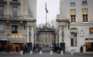 Le ministère de l'Intérieur, place Beauvau, à Paris