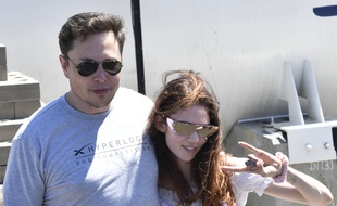 La chanteuse Grims et son compagnon, l'entrepreneur Elon Musk