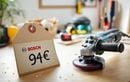 Incroyable offre sur Cdiscount : la meuleuse d’angle Bosch Professional GWS 880 à seulement 94 € !