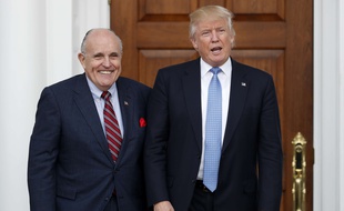Donald Trump et Rudy Giuliani, le 20 novembre 2016.