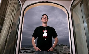 Mark Osborne, co-réalisateur de «Kung Fu Panda», à l'hôtel Carlton, au 61e Festival de Cannes, le 16 mai 2008