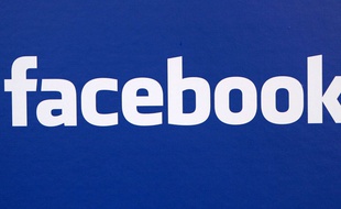 Le logo du réseau social Facebook
