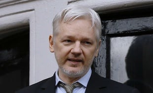 Le 5 février 2016, Julian Assange. AP Photo/Kirsty Wigglesworth.