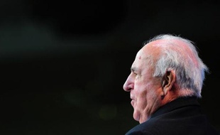 L'ancien chancelier de la Réunification allemande Helmut Kohl, le 1er octobre 2010 à Berlin