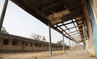 Le Science College où 47 personnes ont été kidnappées à Kagara, au Nigeria.