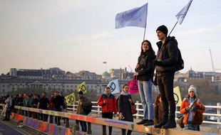 Au Royaume-Uni, le mouvement de désobéissance Extinction Rebellion a mené une semaine d'actions pour le climat en avril 2019.