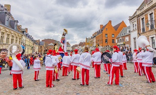 La Grand' Place de Cassel, dans le Nord.