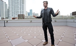 David Beckham à Miami le 24 mars 2014.