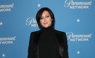 L'actrice Shannen Doherty à la Paramount Network Launch Party en janvier 2018