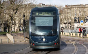 Tramway à Bordeaux