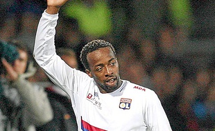 Govou alors à l'OL, en mai 2010.