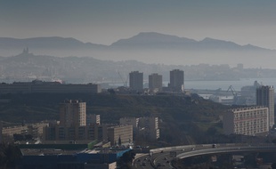 Un nuage de pollution, ici à Marseille. (illustration)
