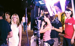 Le tournage de " Social Butterfly " s'est déroulé l'été dernier dans les environs de Valbonne.