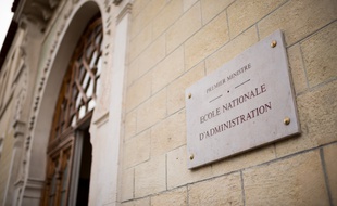 L'entrée de l'Ecole nationale d'administration (ENA), à Paris le 12 février 2020.