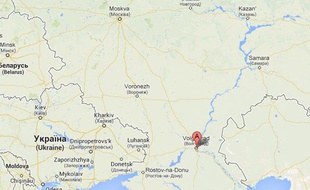 Capture d'écran de la ville de Voldograd, dans le sud de la Russie.