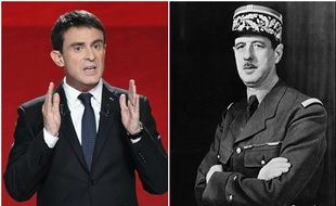 Manuel Valls cite lui aussi le joker "de Gaulle", lors du débat de la primaire du PS le 25 janvier 2017.