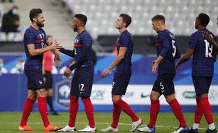 Olivier Giroud a dépassé Platini face à l'Ukraine.