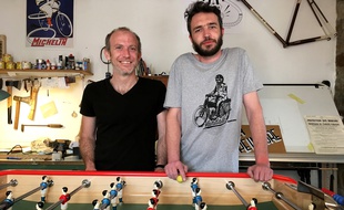 Cédric Brandilly et Nicolas Marchand s'élanceront de Rennes le 1er mai pour leur périple belge sur les traces de Collignon.