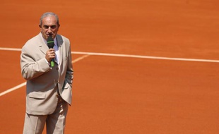 Le président de la Fédération française de tennis Jean Gachassin, le 28 mai 2012 à Paris