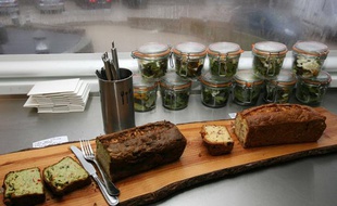 Des cakes bio, cuisinés par le chef Marc Veyrat.