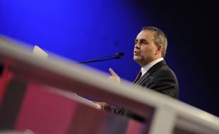Xavier Bertrand à Paris le 25 janvier 2014.