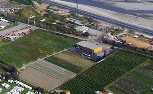 La parcelle s'étend sur 30 hectares.