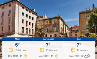Météo Marseille: Prévisions du samedi 16 janvier 2021