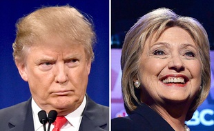 Donald Trump et Hillary Clinton, candidats républicain et démocrate des primaires américaines.