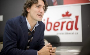 Le député libéral Justin Trudeau, fils de l'ancien Premier ministre Pierre Elliott Trudeau.