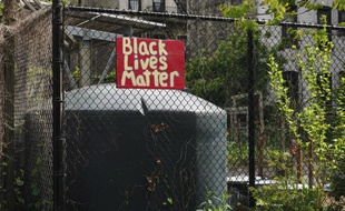 Une pancarte du mouvement anti-raciste Black lives matters, aux Etats-Unis. (illustration)