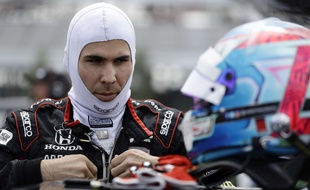 Le pilote canadien Robert Wickens a été victime d'un grave accident en IndyCar, le 19 août 2018 à Pocono.