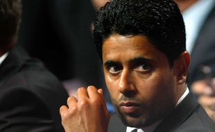 Le président du PSG, Nasser al-Khelaïfi, en août 2014.