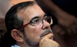 Rodrigo Londono, le leader des Farc.