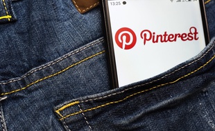 Le logo de la plateforme Pinterest (illustration)/