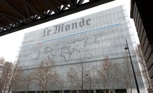Paris le 19 janvier 2012. Bd Auguste Blanqui. Locaux actuels du journal Le Monde.