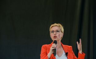 Clémentine Autain, le 13 juin 2021 à Montreuil.