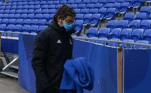 Juninho, ici en novembre 2020 après un match disputé contre Reims au Parc OL.