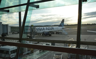 Un avion Aigle Azur