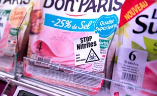 Une opération « stop-nitrites » menée dans un supermarché en février 2018. (archives) 