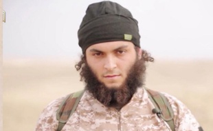 Photo montrant un terroriste de Daesh qui pourrait être le Français Michaël Dos Santos.