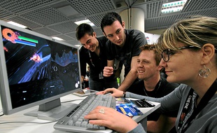 Les étudiants ont développé cinq jeux, dont " Border wars ", sur PC.