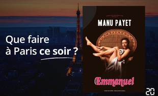 Manu Payet joue jusqu'au 31 décembre au théâtre de l'Œuvre.
