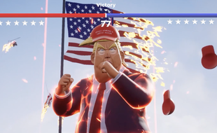 «Unpresidential!», un jeu mobile gratuit et parodie de combat pour refaire le match Trump vs Biden