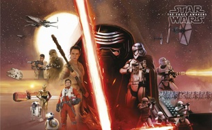 Affiche de «Star Wars - Le réveil de la Force»