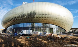 Chantier de la Cité du vin à Bordeaux