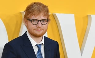 Le chanteur Ed Sheeran