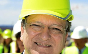 Le président de la Commission européenne, José Manuel Barroso, le 11 juillet 2014 à Saint-Paul-lès-Durance