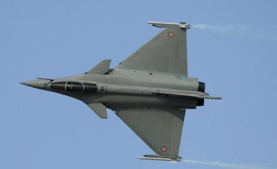 Un avion Rafale à Dubaï, le 13 novembre 2013