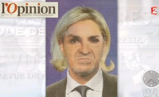 Capture d'écran du zap actu du 25 avril 2014.