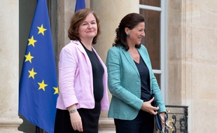 Les ministres Nathalie Loiseau et Agnès Buzyn, le 6 juin 2018 à l'Elysée.